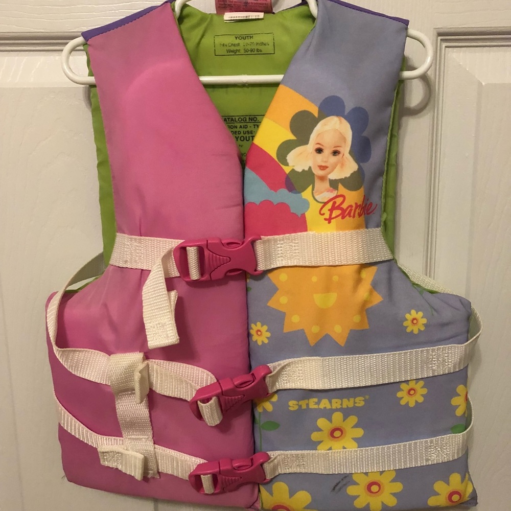 Kids Barbie Life Jacket
